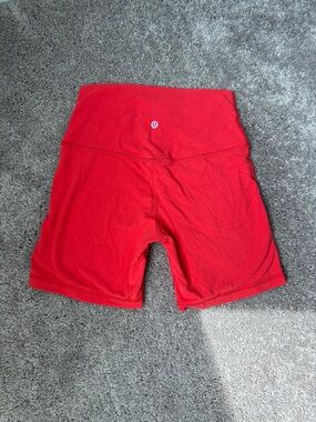 lululemon athletica High-Rise Crimson Bike Shorts